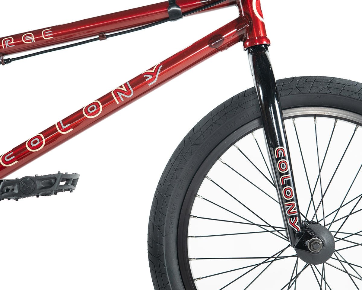 Image 10 for Colony Emerge 20" BMX Bike (20.75" Toptube) (Clear Red)