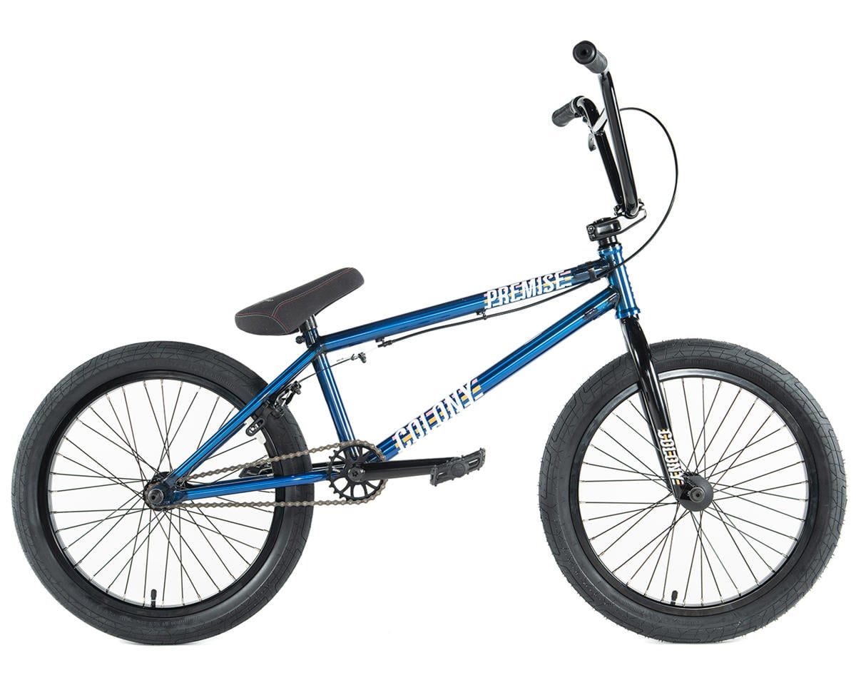 Image 1 for Colony Premise 20" BMX Bike (20.8" Toptube) (Clear Blue)
