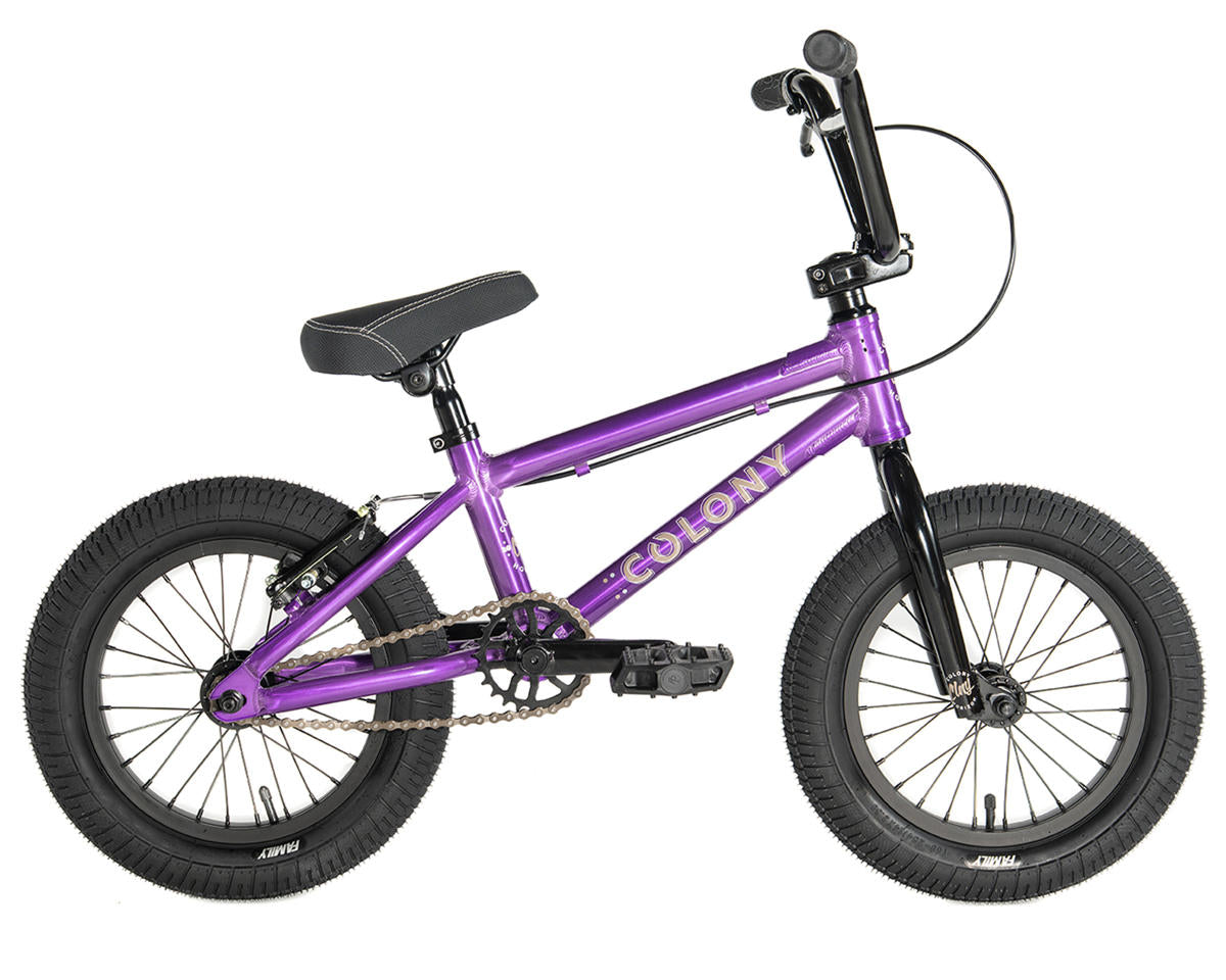 Colony Horizon 14" BMX Bike (13.9" Toptube) (Clear Purple)
