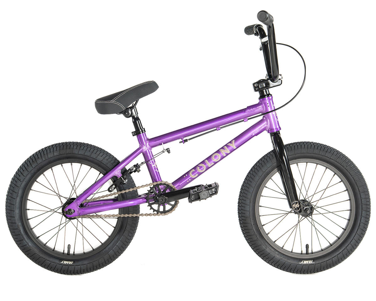 Colony Horizon 16" BMX Bike (15.9" Toptube) (Clear Purple)