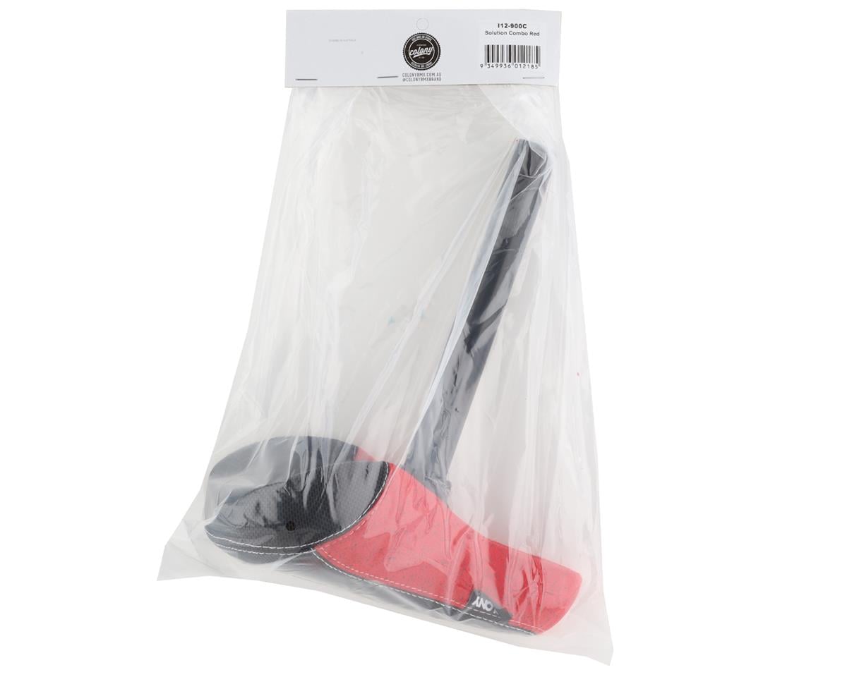 Image 3 for Colony Solution Seat/Post Combo (Red) (Fat) (25.4mm)
