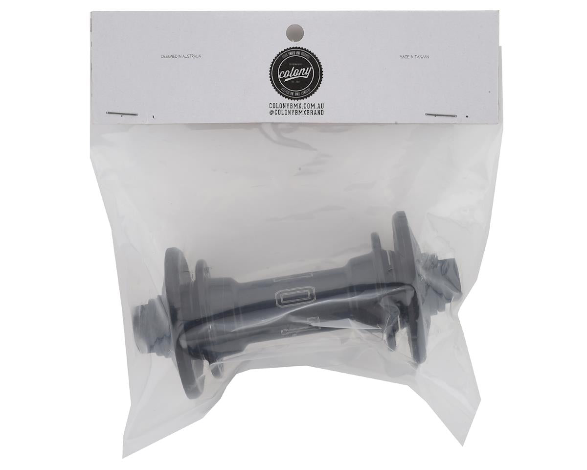Image 2 for Colony Wasp Front Hub (Black) (3/8" Female)