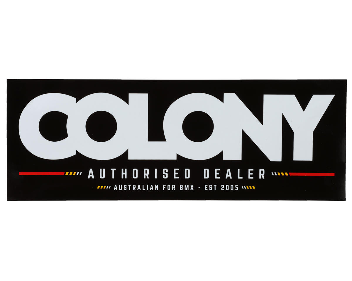 Image 1 for Colony Authorized Dealer Window Sticker (inside window style)