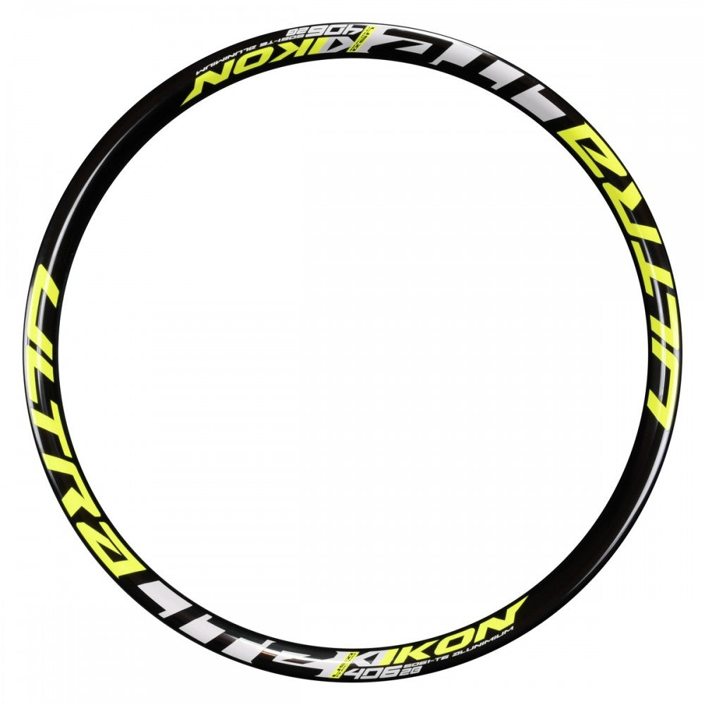 Ikon Alloy 20" Rim 406x28 36h No Brake Surface Neon Yellow