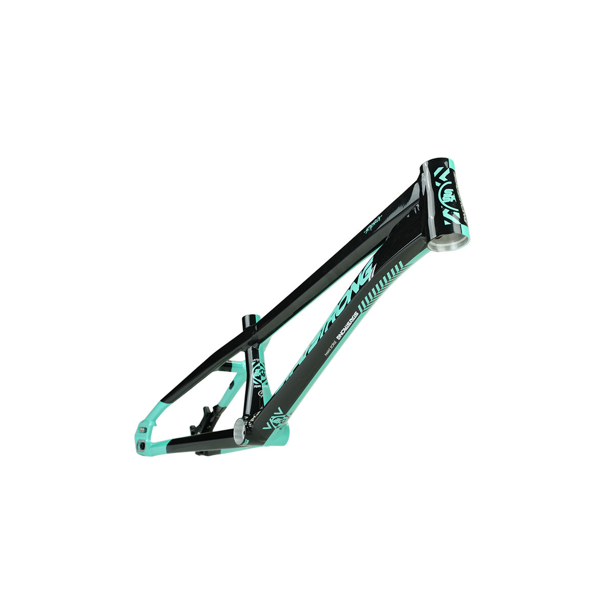 Stay Strong For Life V5.1 Disc Alloy BMX Race Frame-Tiffany/Black