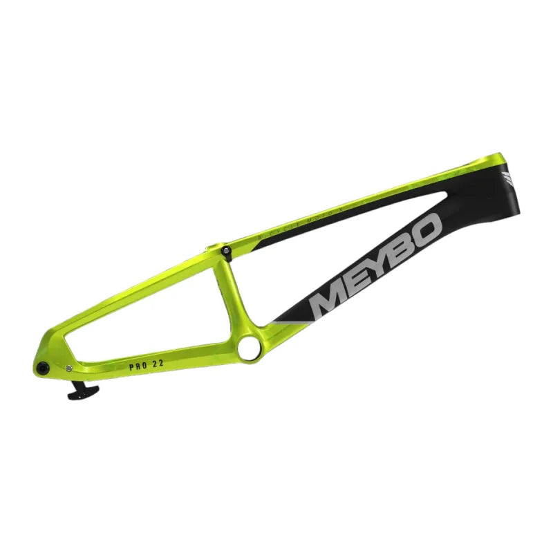 Meybo HSX Carbon BMX Race Frame-Matte Black/Black/Green