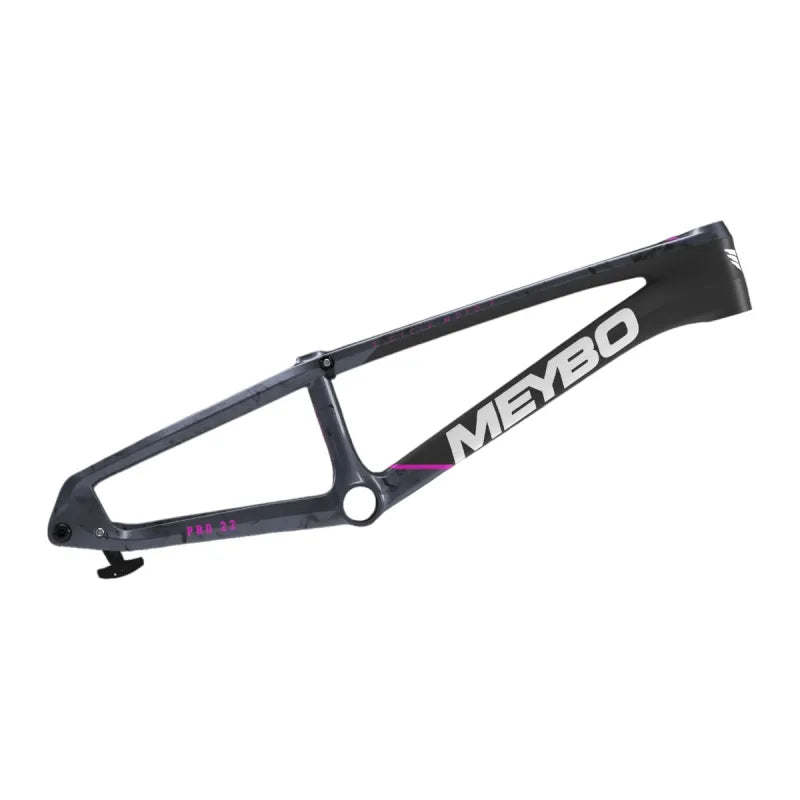 Meybo HSX Carbon BMX Race Frame-Matte Black/Pink/Grey