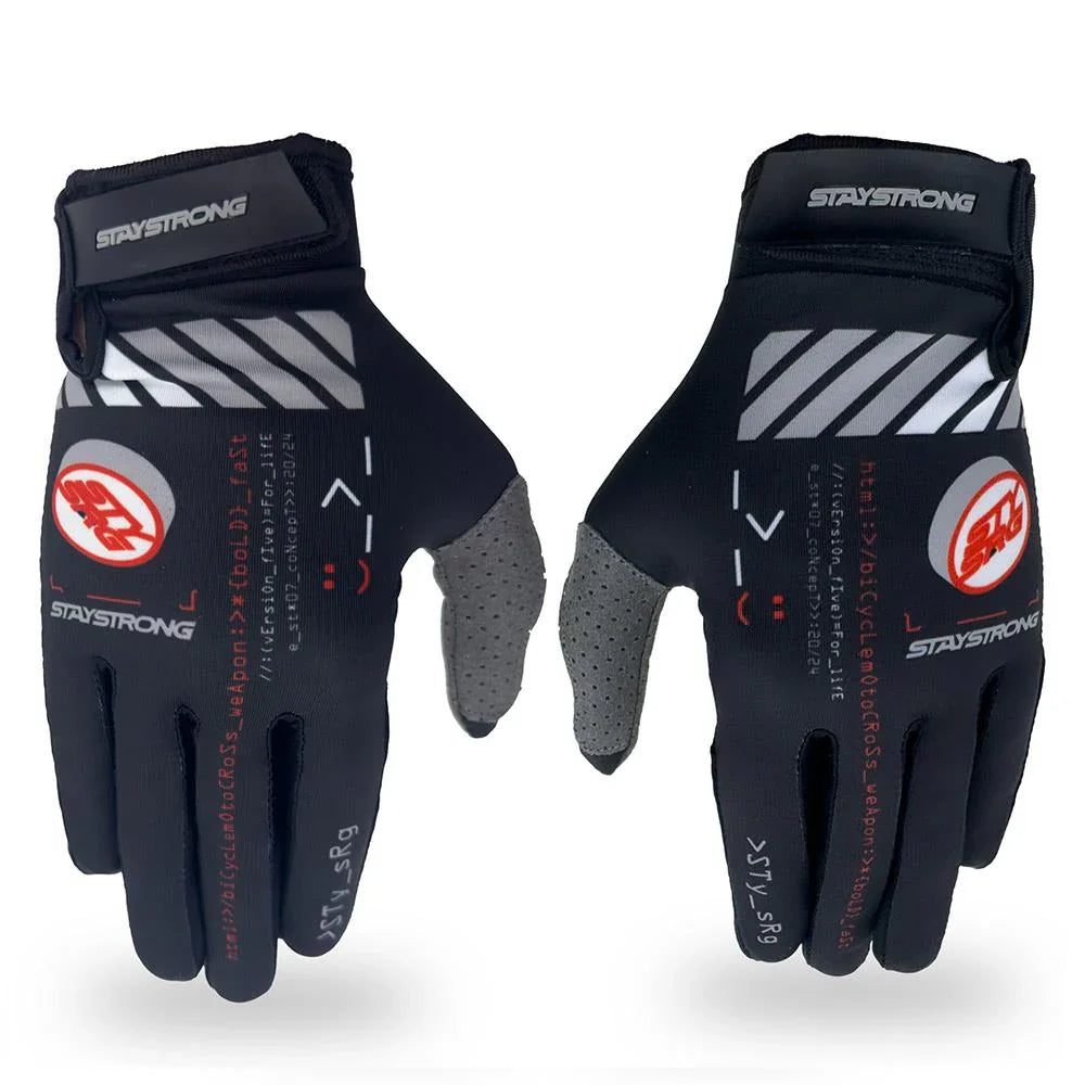 Stay Strong V5 Race Gloves - Black