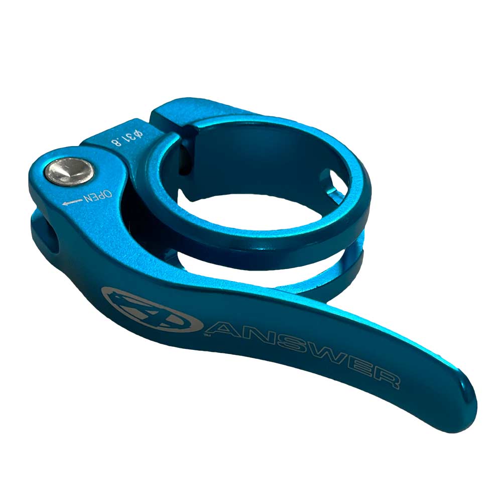 Quick Release Seat Clamps - Light Blue / 31 8mm
