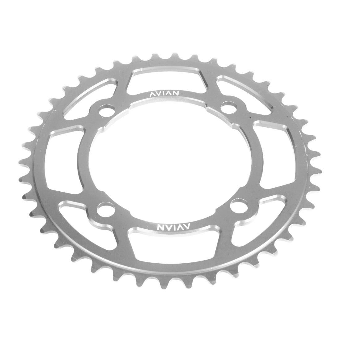 Avian 4-Bolt BMX Chainring-Silver