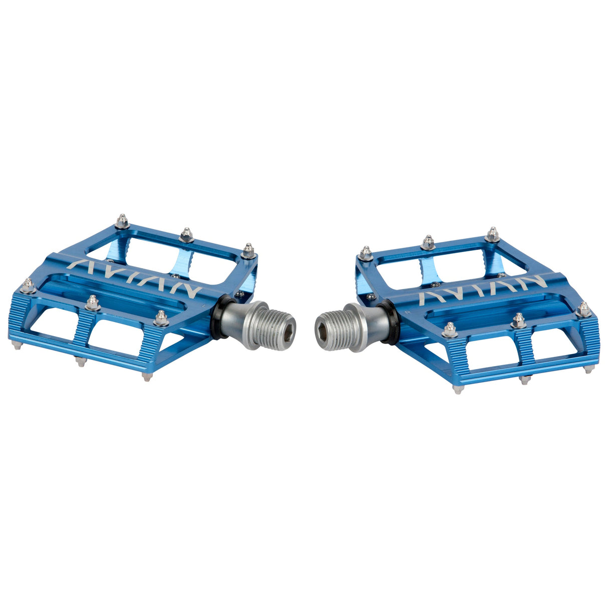 Avian Pariah Alloy BMX Platform Pedals-Blue