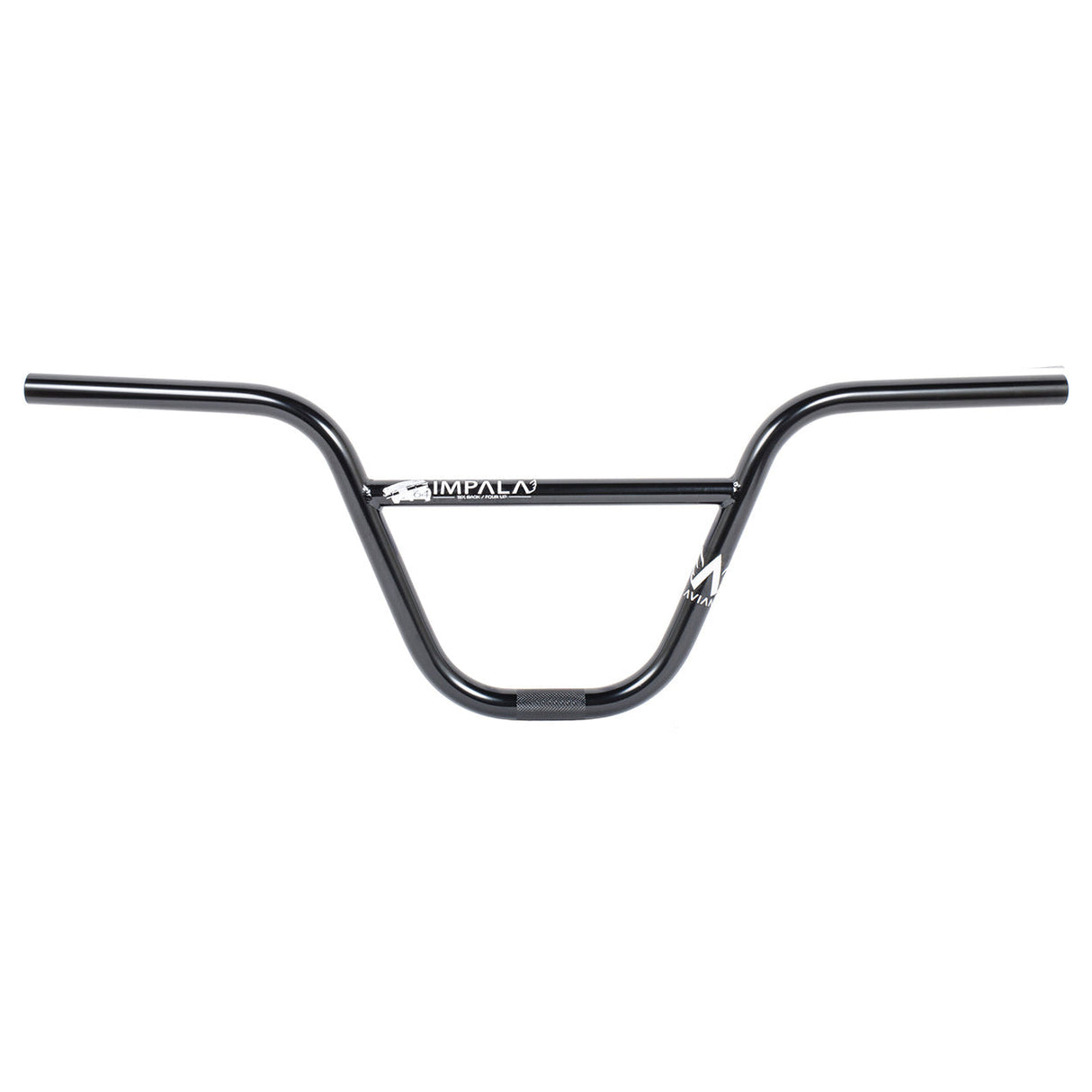 Avian Six Four Impala BMX Handlebars-Matte Black