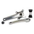 Sinz Elite 2-Piece BMX Cranks-Silver