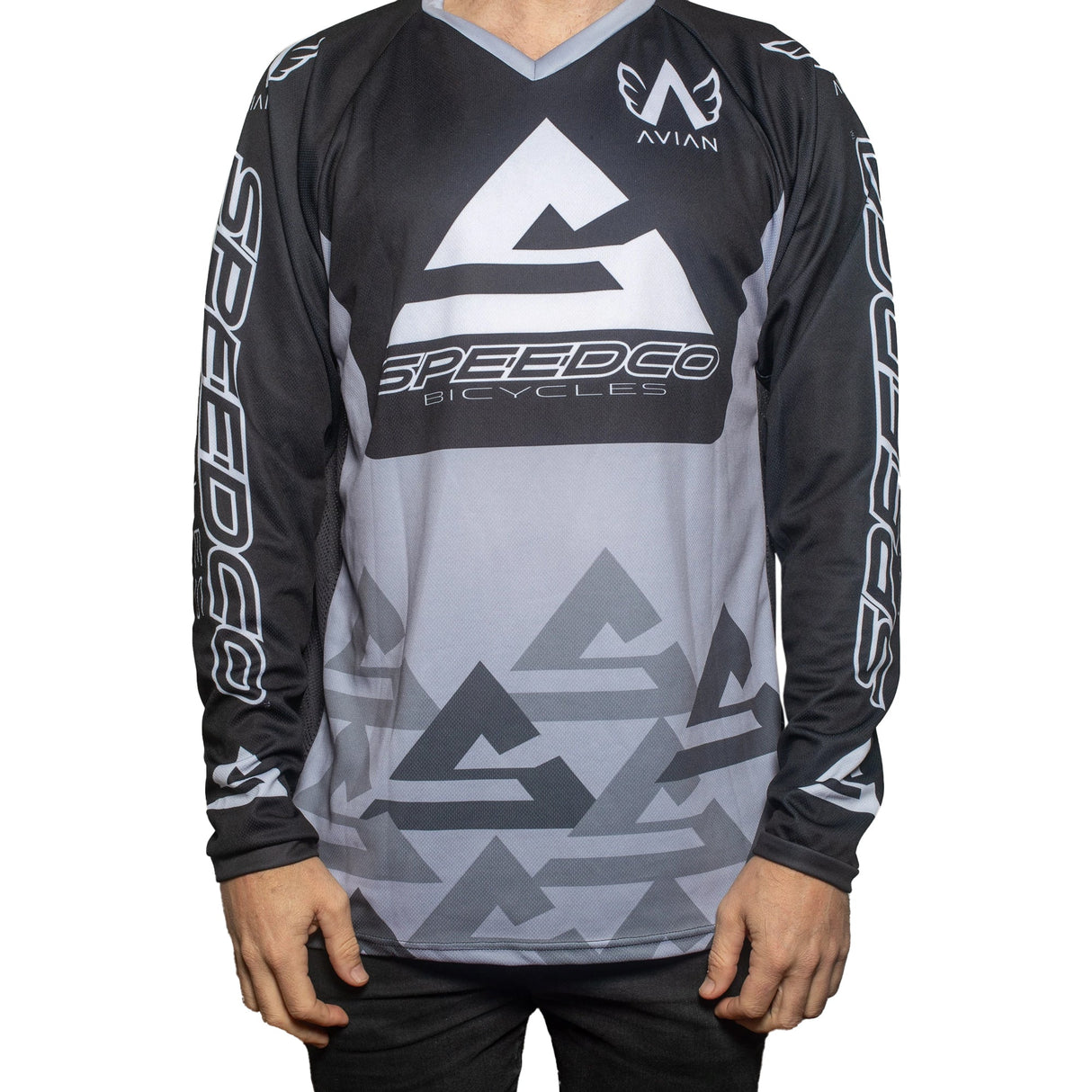 Speedco Race Jersey-Gray/Black