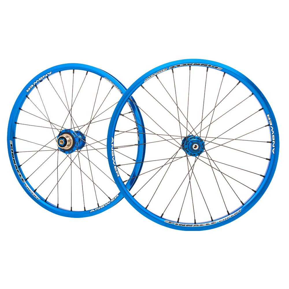 Answer BMX Pinnacle Expert Wheelset - Expert 20 Blue