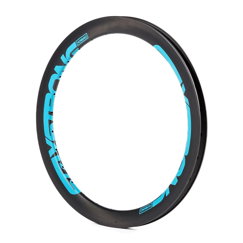 Stay Strong Reactiv 2 Expert Carbon BMX Rim-Front-Teal-20x1 3/8