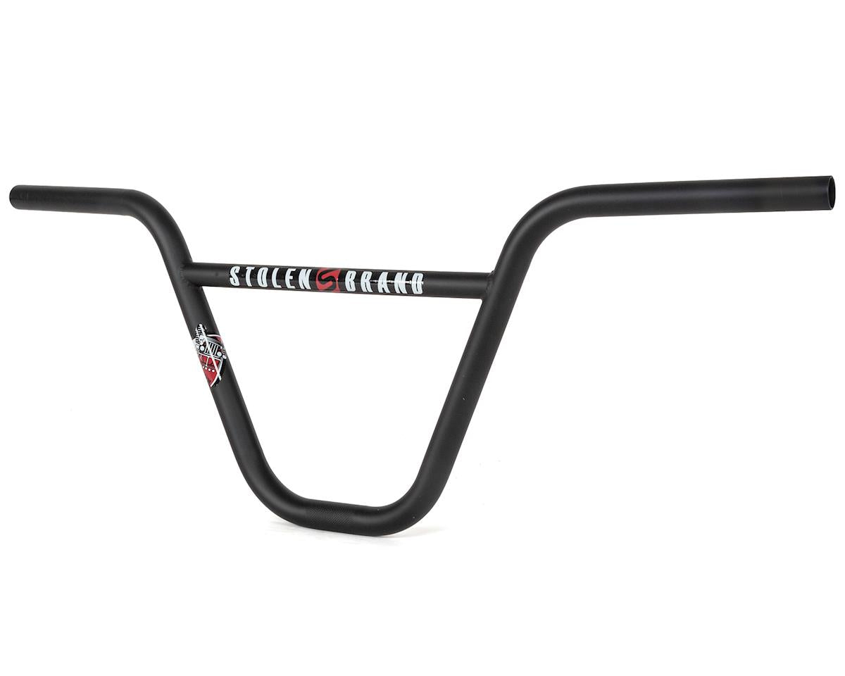 Image 1 for Stolen Roll Bars (Black) (9.5" Rise) (29.5" Width)