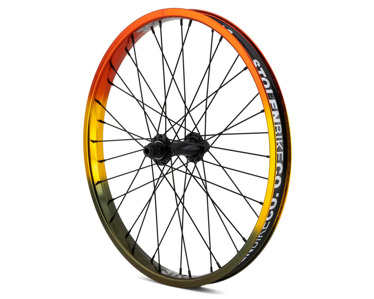 Image 1 for Stolen Rampage FA Front Wheel (Rasta) (20 x 1.75)