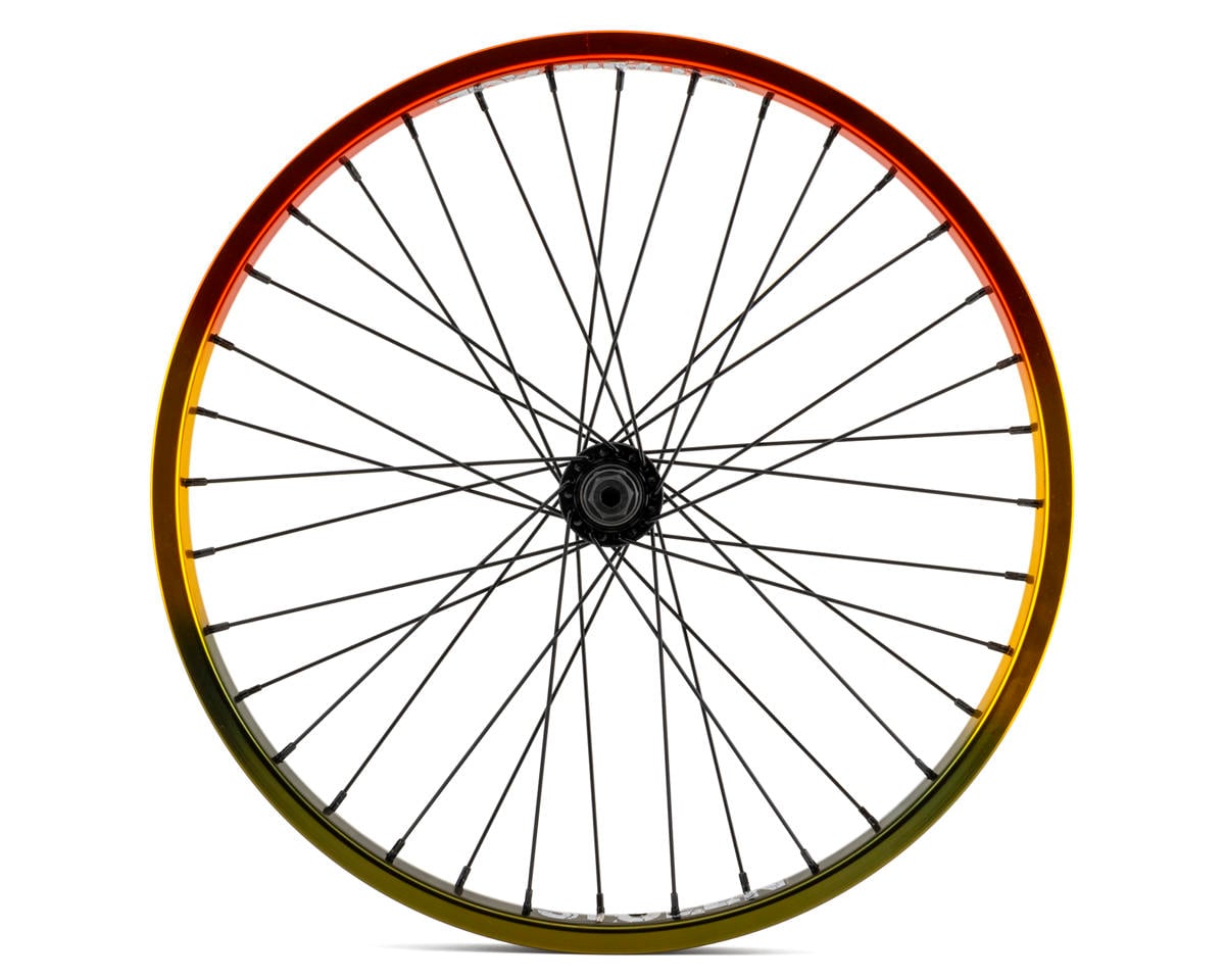 Image 2 for Stolen Rampage FA Front Wheel (Rasta) (20 x 1.75)