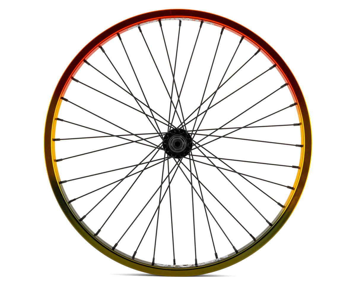 Image 2 for Stolen Rampage FA Front Wheel (Rasta) (20 x 1.75)