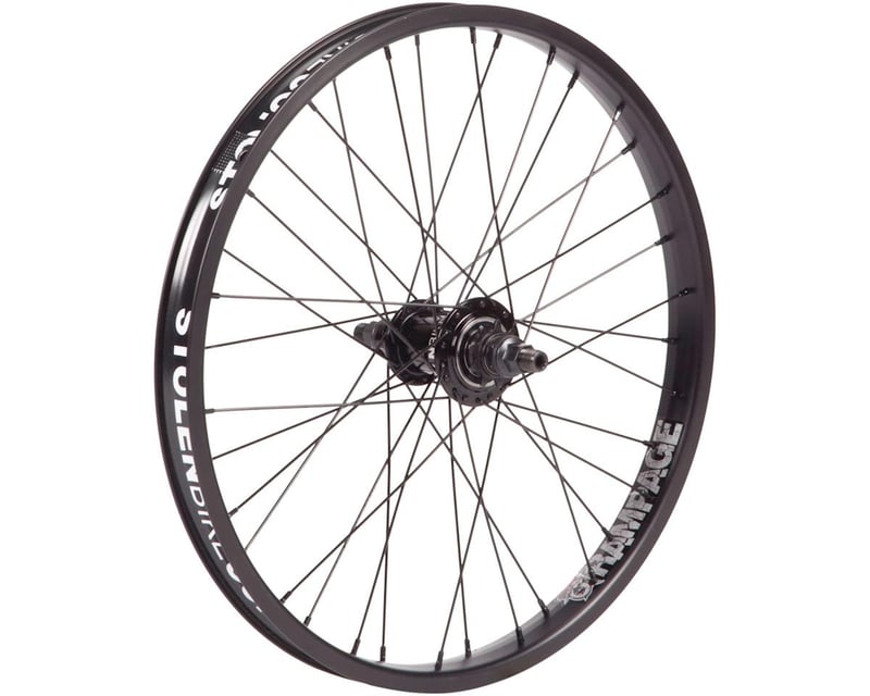 Stolen Rampage Freecoaster Wheel (Black) (RHD) (20 x 1.75)