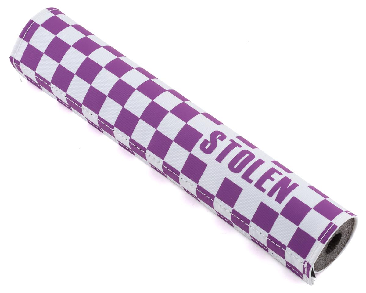 Image 1 for Stolen Fast Times Crossbar Pad (Lavender/White Checker)
