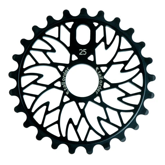 SPECTRUM CHROMOLY SPROCKET - BLACK - Image 1