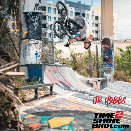 JR Hobbs Joins TIME2SHINEBMX.com To Review The Alienation Foothold Pedals!