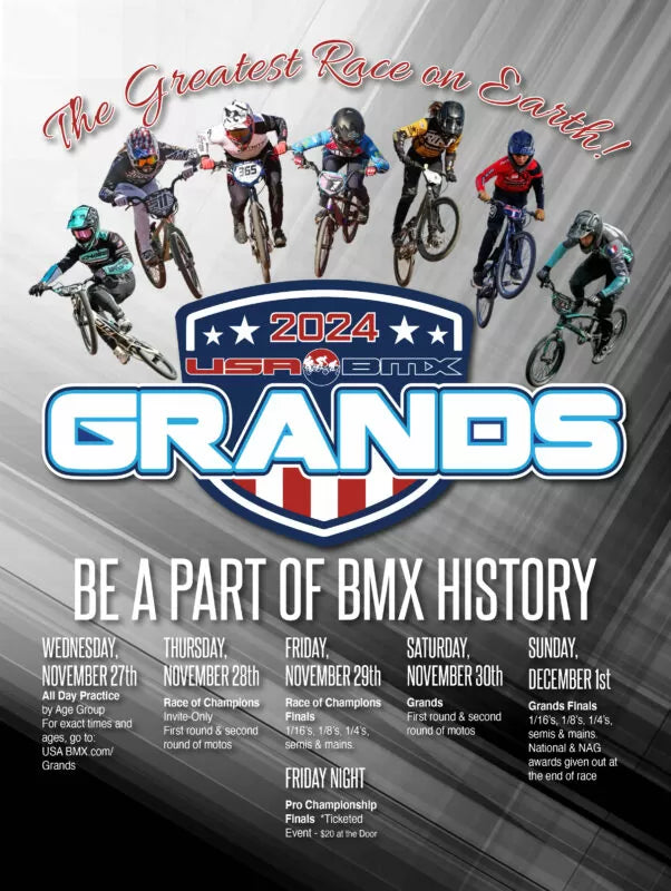 Everything You Need To Know For The 2024 USABMX Grand National Weekend