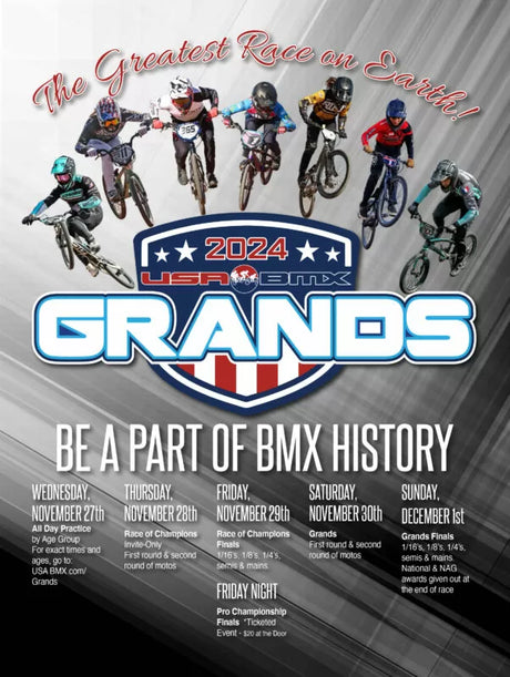 Everything You Need To Know For The 2024 USABMX Grand National Weekend