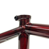 Color:Trans Burgundy, Size:22"