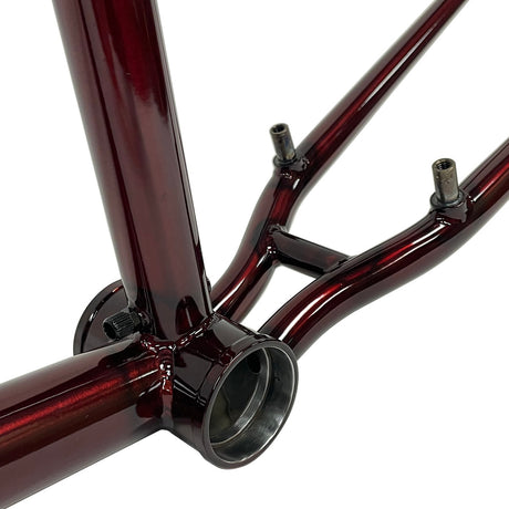 Color:Trans Burgundy, Size:22"