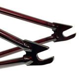 Color:Trans Burgundy, Size:22"