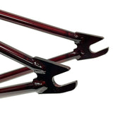 Color:Trans Burgundy, Size:22"