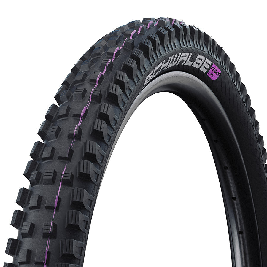 Schwalbe Magic Mary Tire - 29 x 2.4 Tubeless Folding BLK Evolution Line Super Gravity Addix Ultra Soft