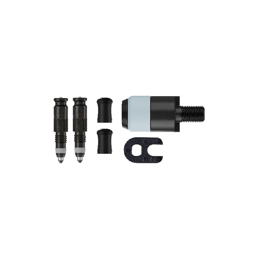 Schwalbe Clik Valve Conversion Kit - Presta Valves Pair Pump Head Adapter