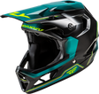 Fly Racing Rayce Repeat Bicycle Helmet 2026 Black/Teal/Hi-Vis