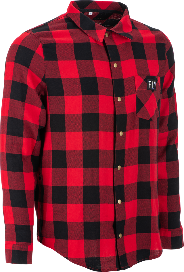 Fly Racing Tek Flannel Red/Black