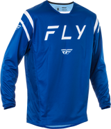 Fly Racing Kinetic Center Jersey Navy/White