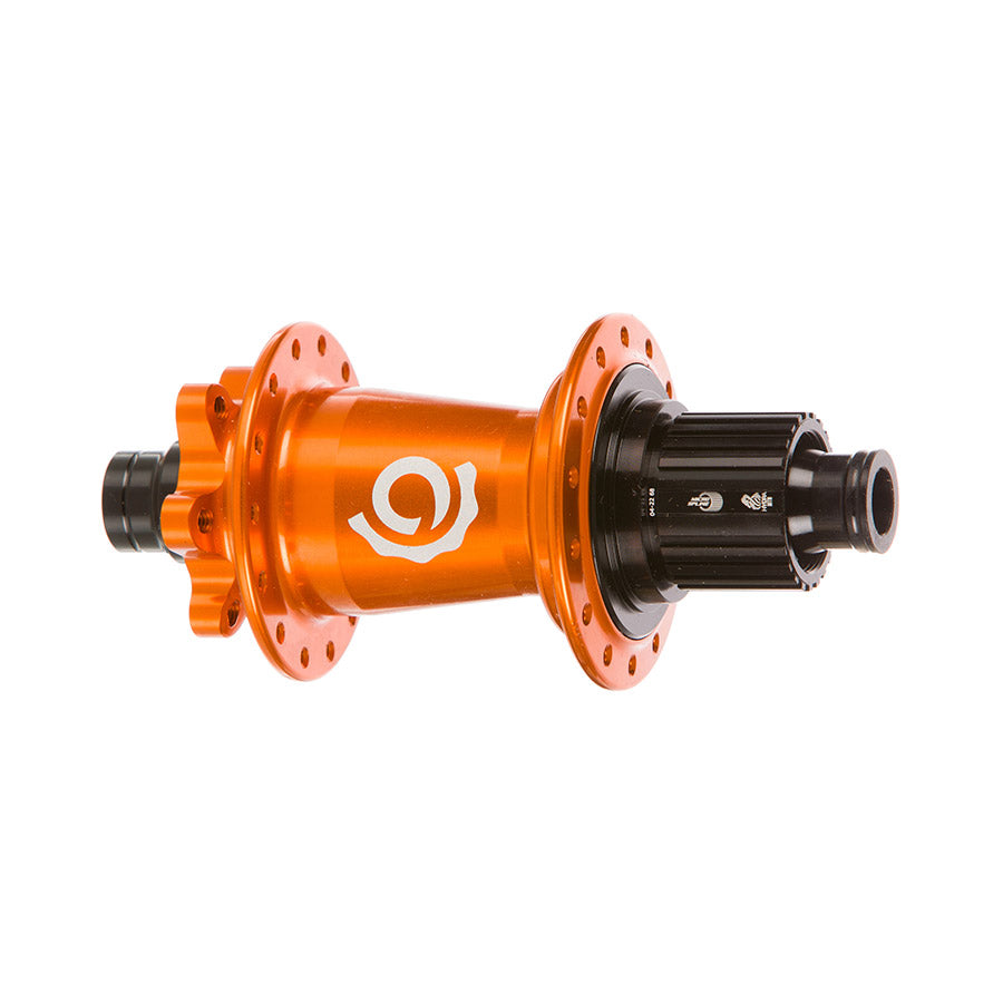 Industry Nine Hydra Classic Rear Hub - 12 x 148mm 6-Bolt Micro Spline Orange 32H
