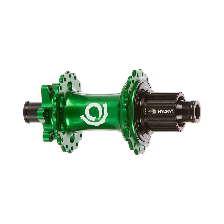 Industry Nine Hydra 2 Classic Rear Hub - 12 x 148mm 6-Bolt Micro Spline Green 28H