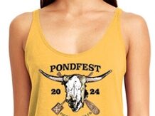 Fit Pondfest 2024 Womens Tank – Gold
