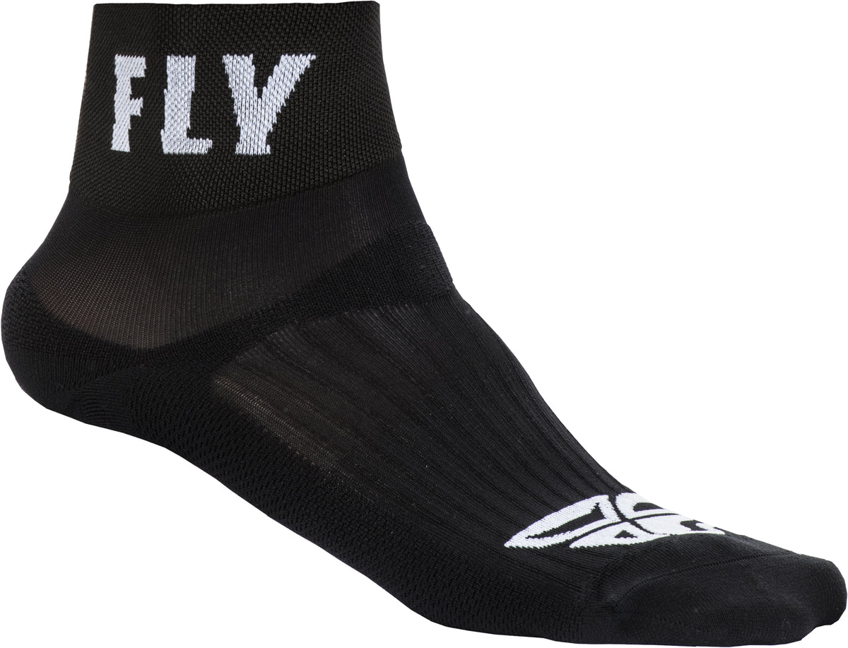 Fly Racing Shorty Socks Black