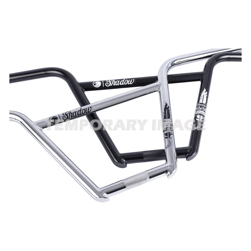 The shadow conspiracy Crowbar Featherweight 4PC 22.2mm 29` 10.1` 3° 10° Black BMX Chromoly