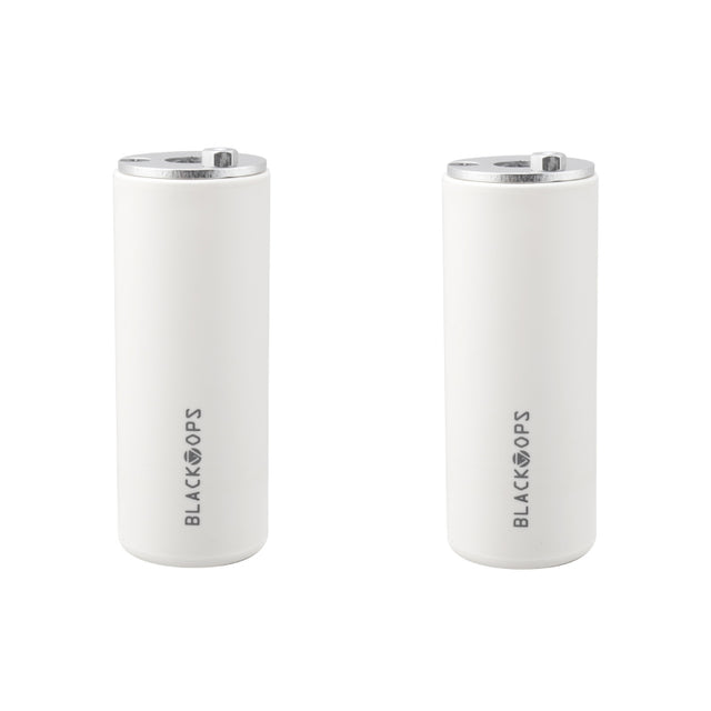 Black ops GL Pegs 14mm - 3/8` White 40mm Nylon 100mm