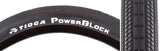 Tioga PowerBlock Tire - 24 x 1.75 Clincher Wire Black 60tpi