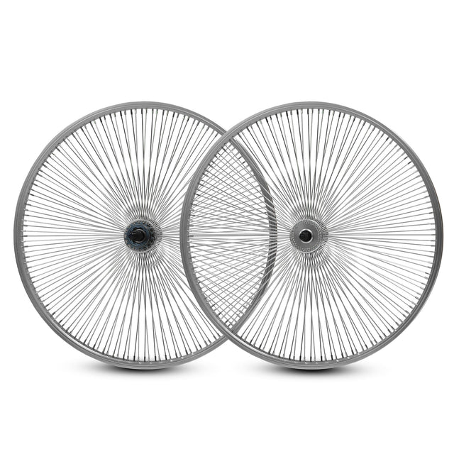 29" Wheelset - Chrome Done 144
