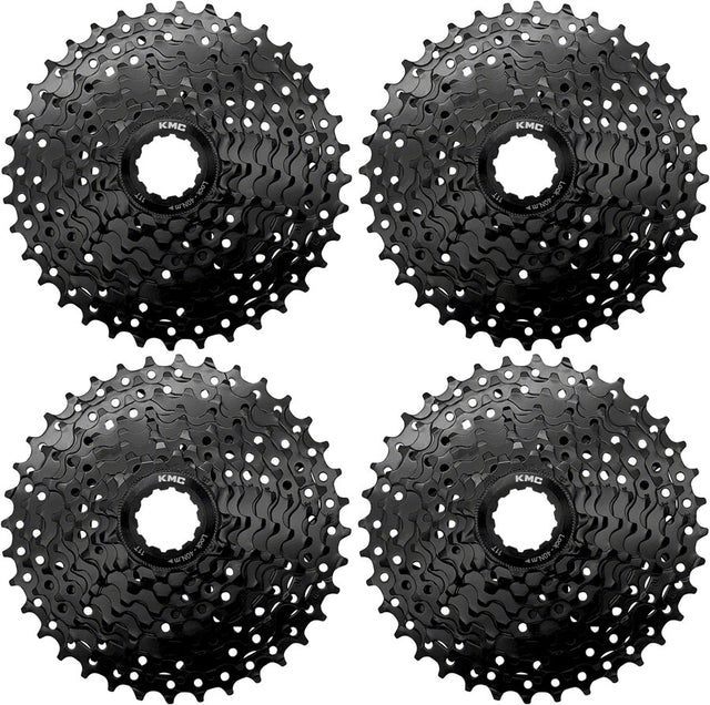 KMC REACT Cassette - 9-Speed 11-36t HG Driver Compatible Black 4 pk.
