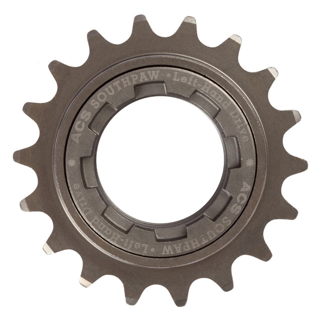 ACS Southpaw Freewheel 3/32" x 18t - Gun Metal
