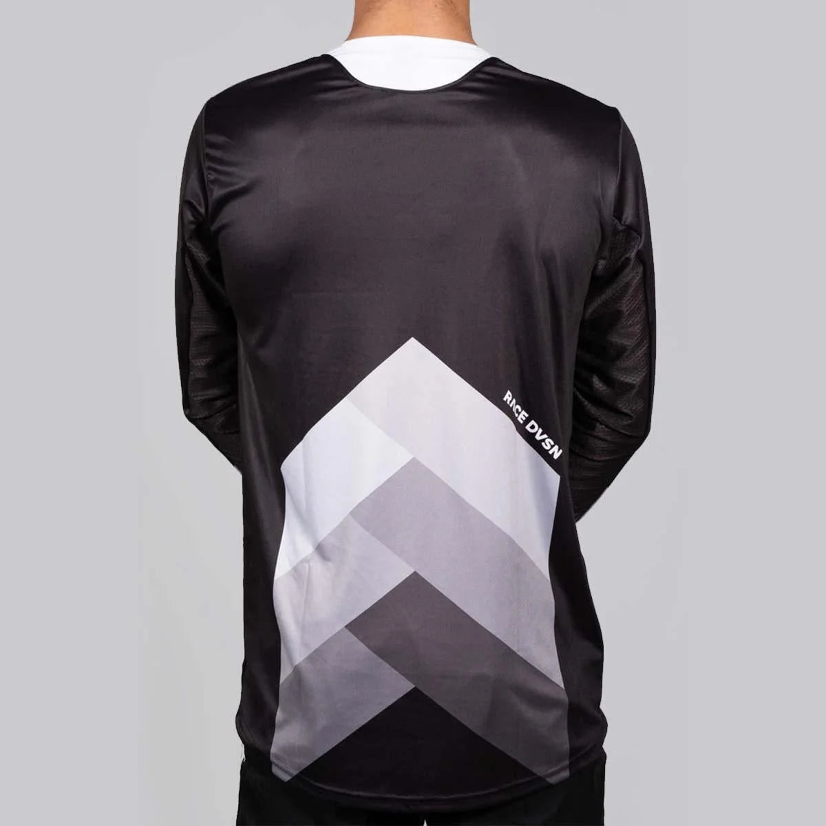 Stay Strong Chevron BMX Race Jersey-Black